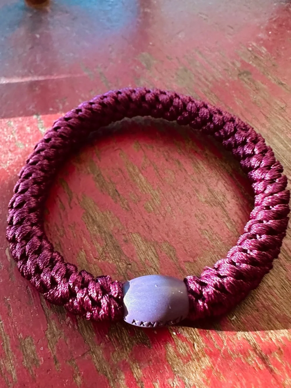 NWT 4-Bundle Authentic Original KKNEKKI Hair Ties/Elastics in Reds!